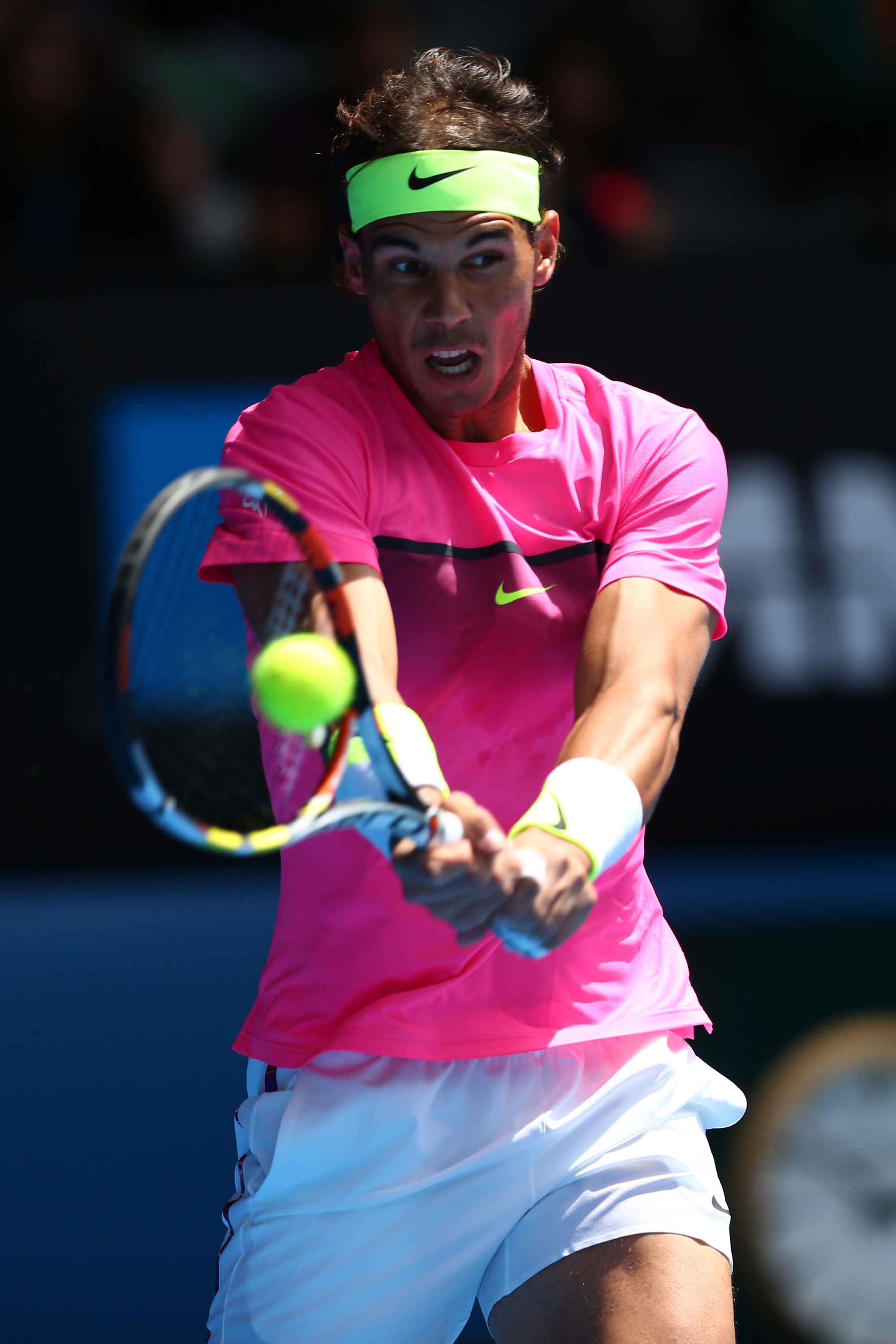 PHOTOS Rafael Nadal Wins 1stRound Match at the Australian Open