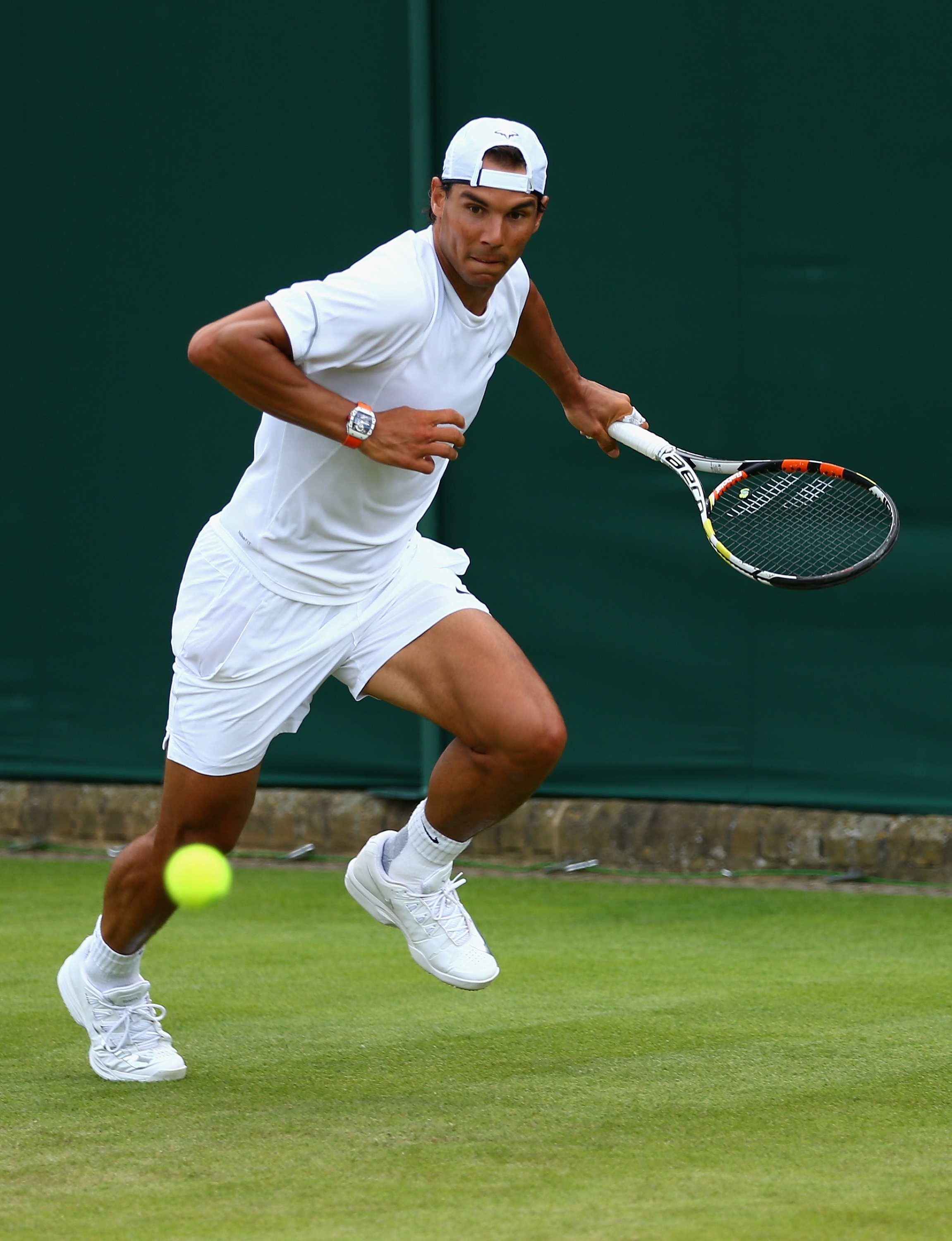 PHOTOS Rafael Nadal Practices At Wimbledon Rafael Nadal Fans
