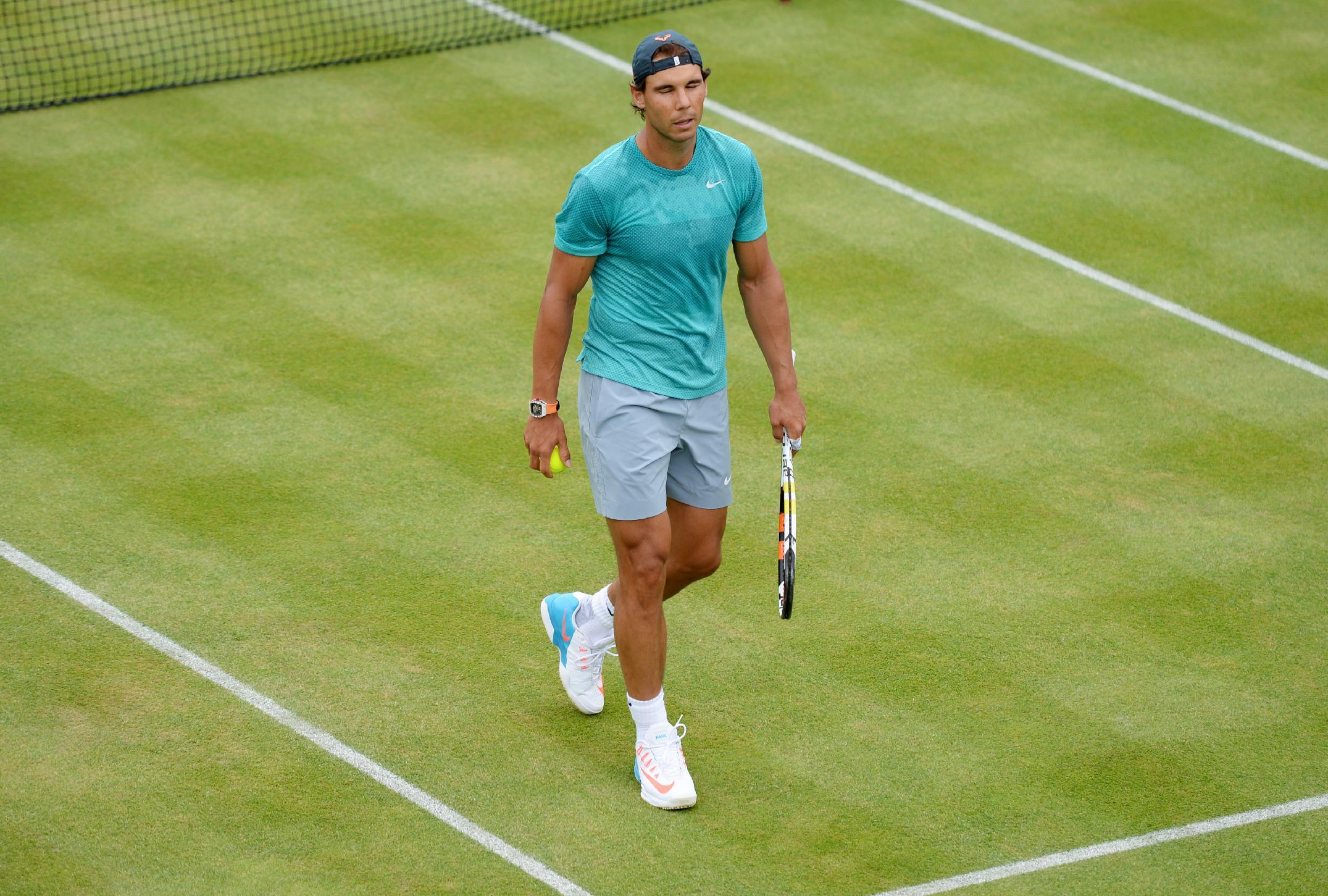 PHOTOS: Rafael Nadal and Marc Lopez practice at Queen’s Club – Rafael ...