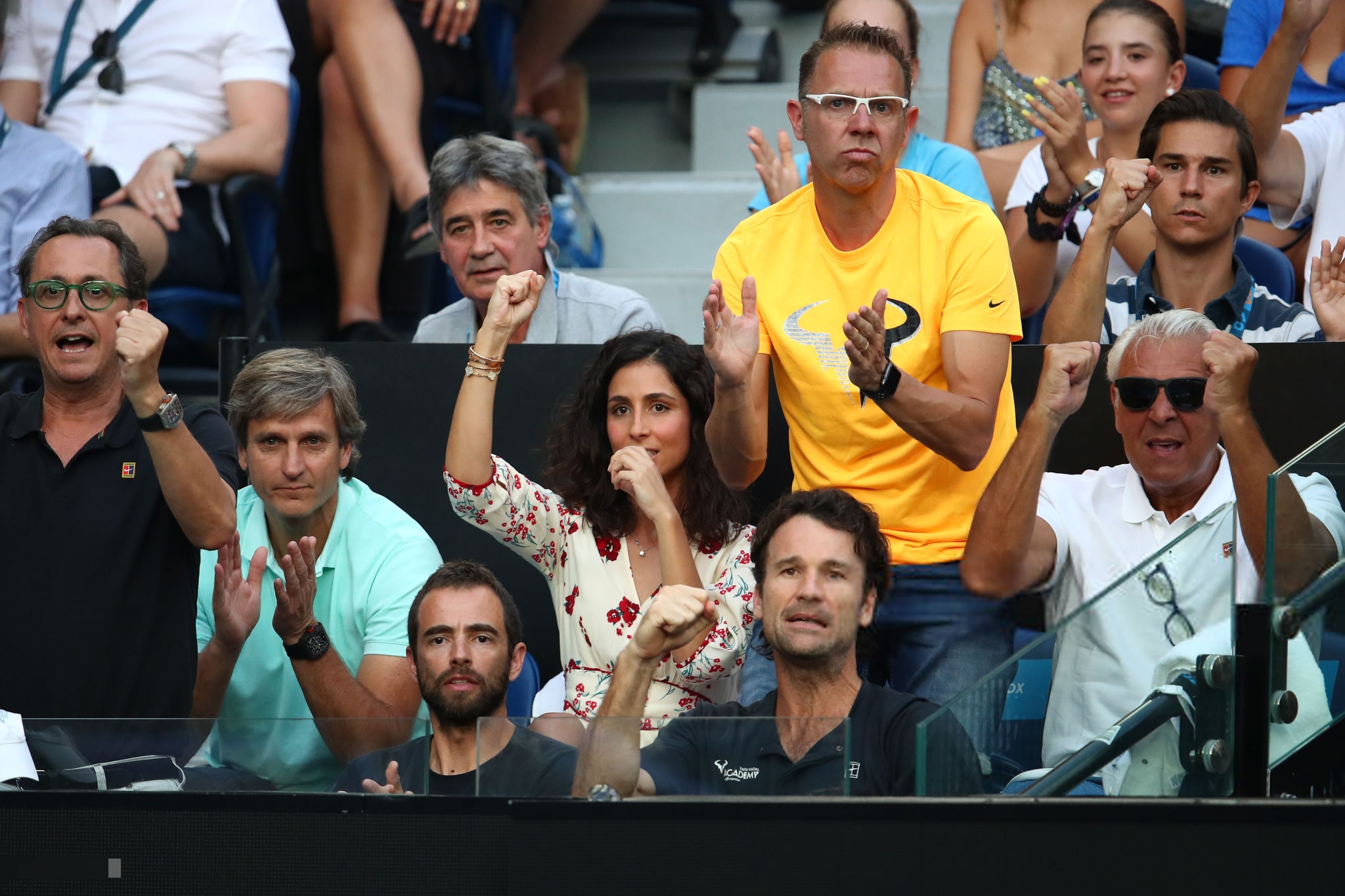 Rafael Nadal Girlfriend Maria Francisca Perello 2019 Australian Open Sf 1 Rafael Nadal Fans
