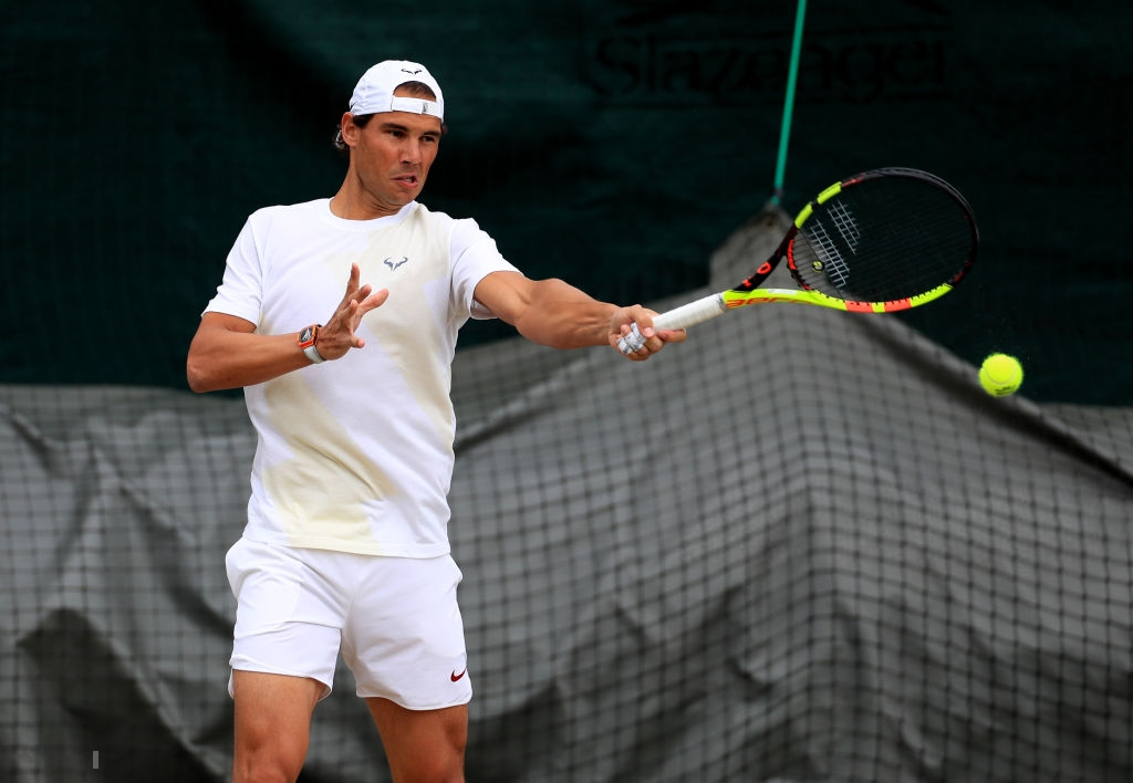 Wimbledon 2019: Tuesday practice photos – Rafael Nadal Fans