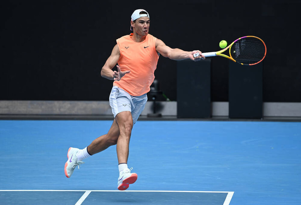 Australian Open 2021: Sunday practice photos – Rafael Nadal Fans