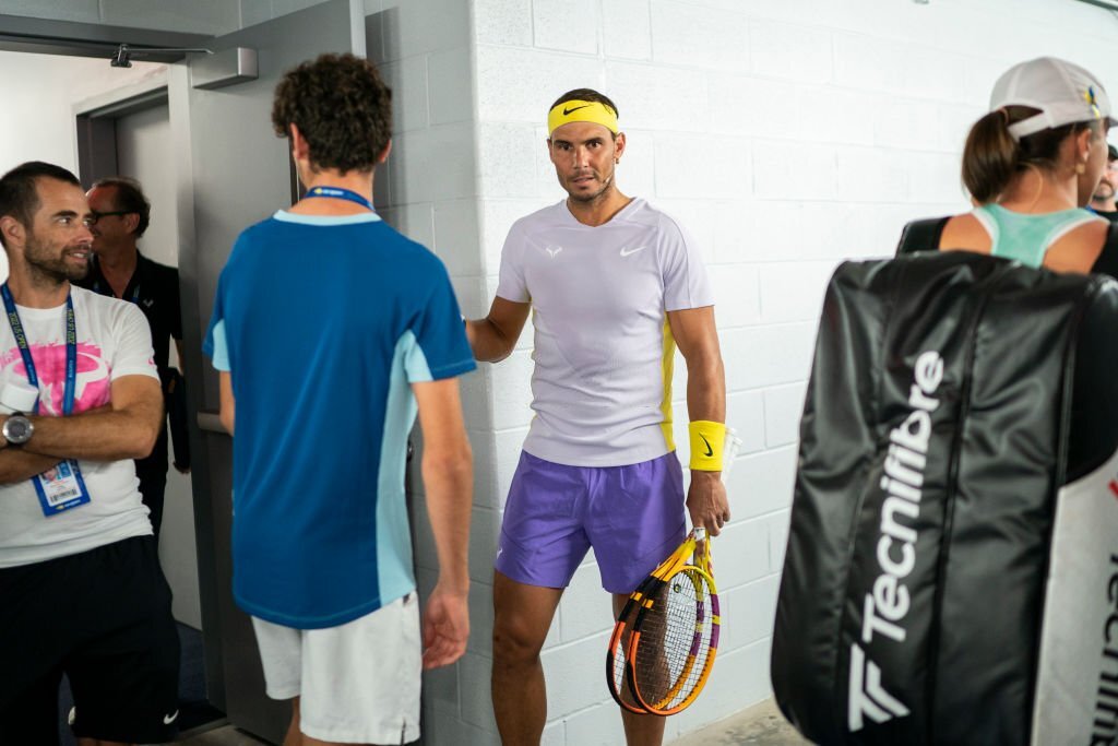 VIDEO Rafael Nadal and Iga Swiatek play mixed doubles in US Open