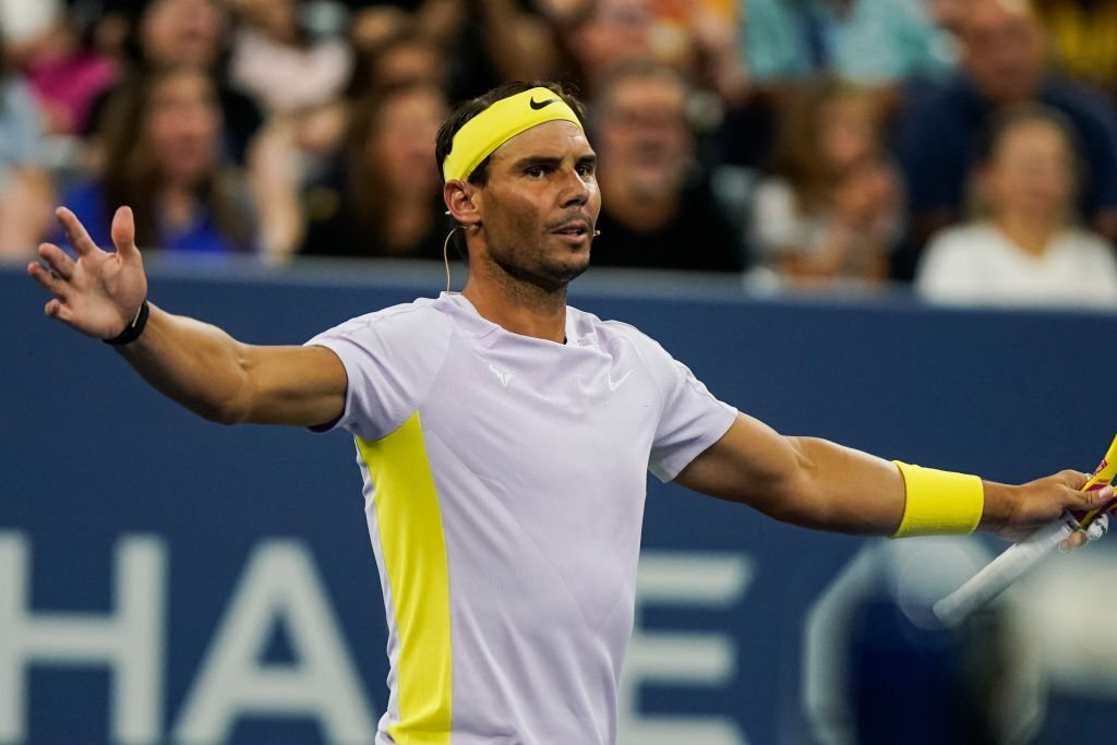 VIDEO Rafael Nadal and Iga Swiatek play mixed doubles in US Open