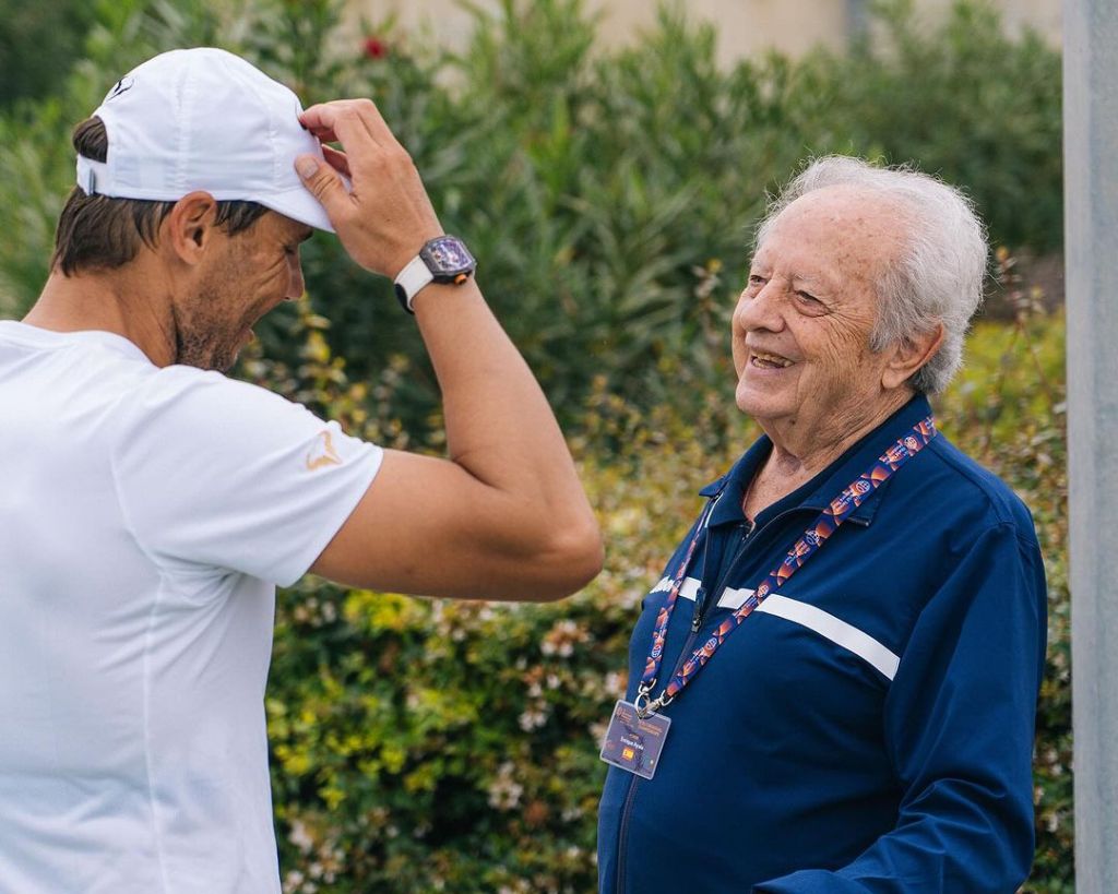 Old Rafael A Champion’s Heart: Rafael Nadal’s Time with a Tennis Veteran – Rafael ...